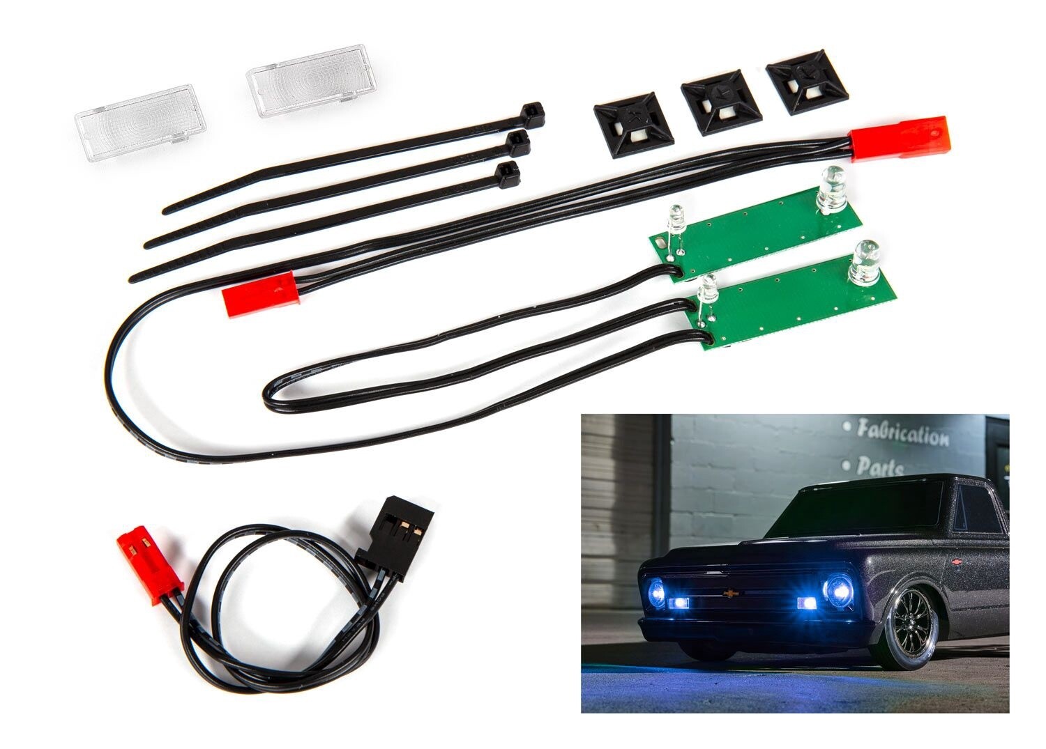 Led light front blue - 9496X
