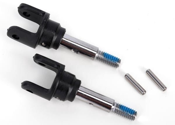 Stub axles, front, heavy duty - 6854x
