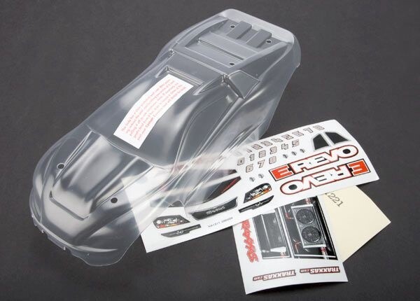 BODY 1/16 E-REVO CLEAR - 7111