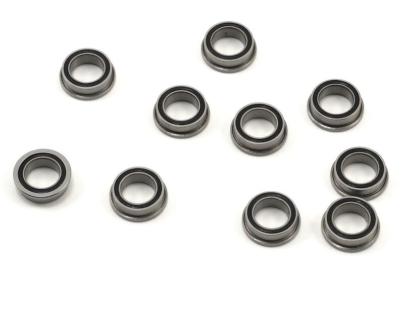 1/4x3/8x1/8" Rubber Shielded Flanged Speed bearings (10)