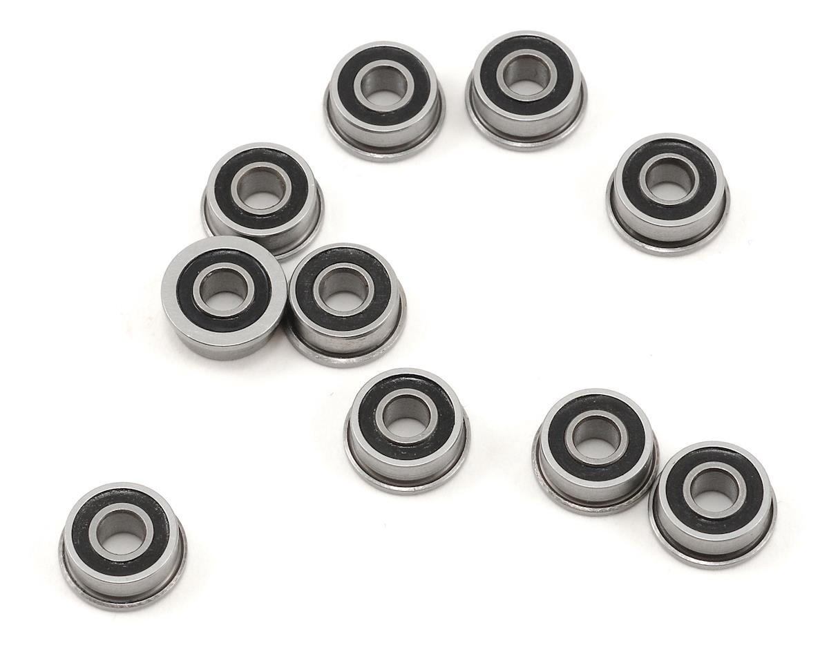 1/8x5/16x9/64&quot; Rubber Sealed Flanged &quot;Speed&quot; Bearing (10)