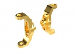 Caster Blocks, brass (l&amp;R) - 9733