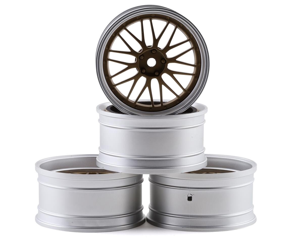 FS-GD LM Wheel Set (Gold) (4) (Offset Changeable) w/12mm Hex