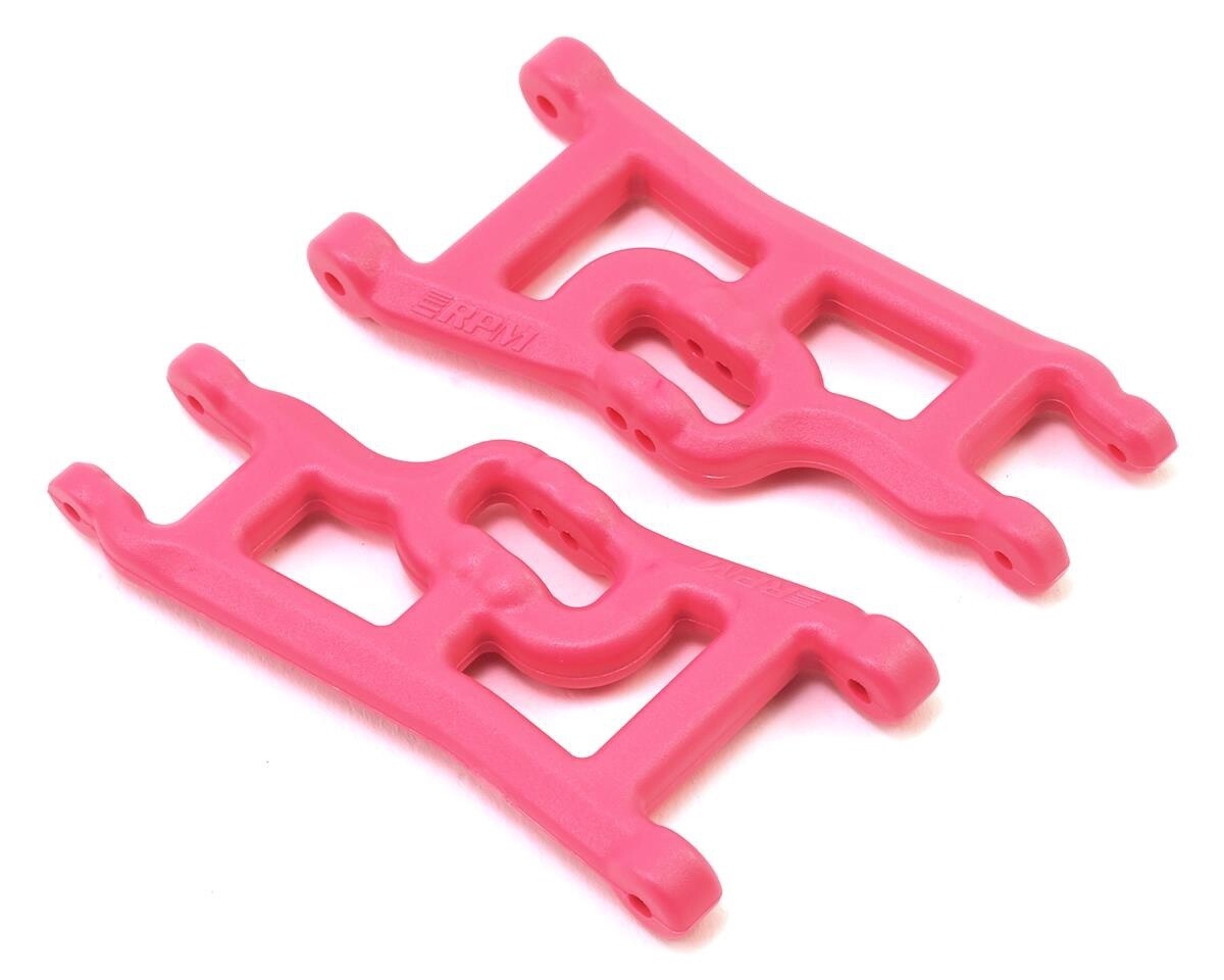 RPM80247 RPM Front A-Arms (Pink) (Rustler, Stampede &amp; Slash) (2)