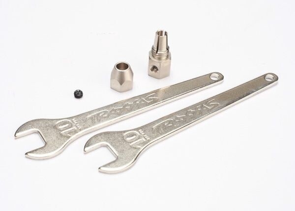 Motor coupler, collet style with wrench - 5761