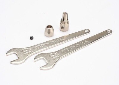 Motor coupler, collet style with wrench - 5761