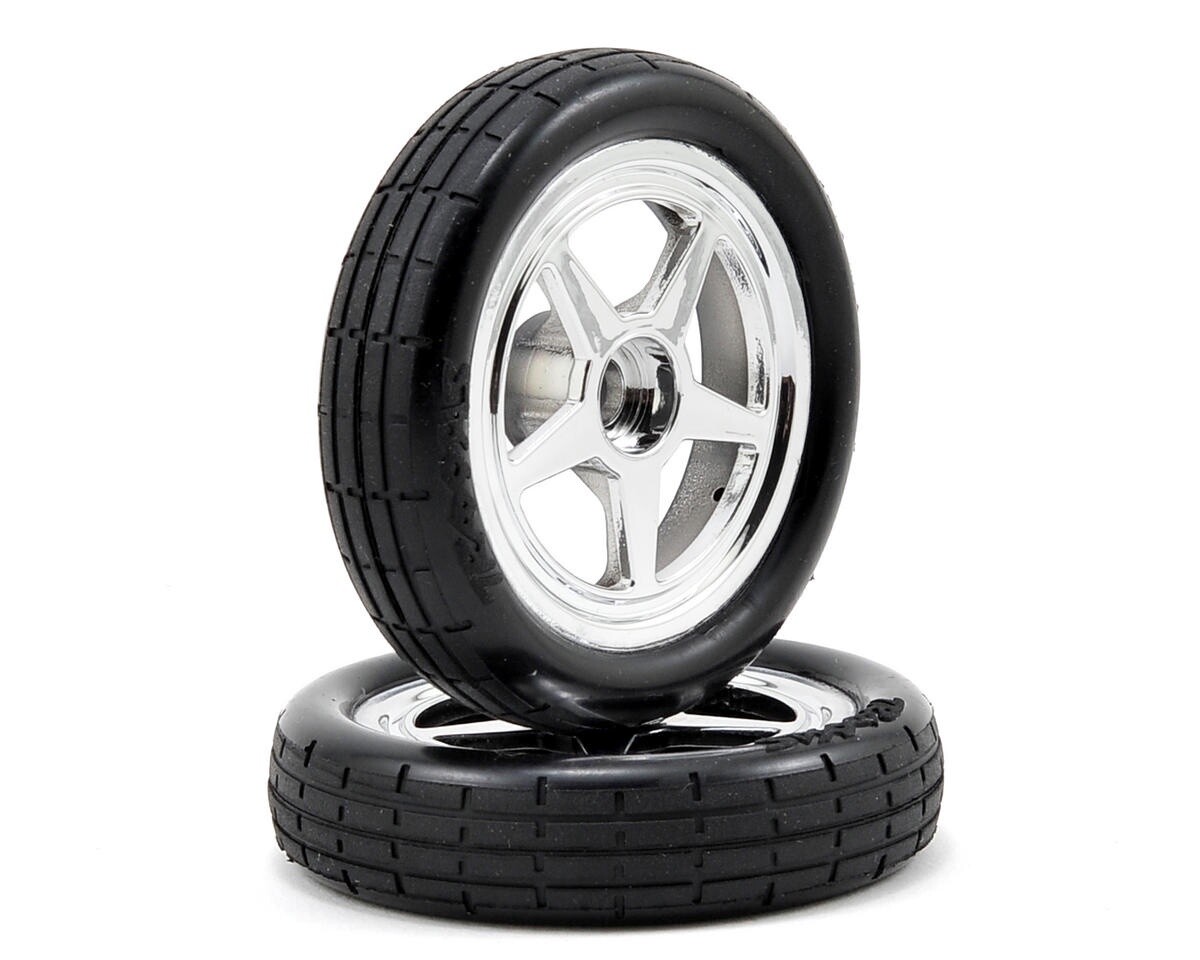 Pre-Mounted Front Tire Set (Chrome) (2) - 6975