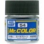 Mr Hobby Mr. Color 54 - Khaki Green (Flat/Tank) - 10ml