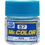 Mr Hobby Mr. Color 57 - Metallic Blue Green (Metallic/Aircraft) - 10ml