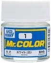 Mr Hobby Mr. Color 1 - White (Gloss/Primary) - 10ml