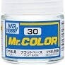 Mr Hobby Mr. Color 30 - Flat Base (Flat/NA) - 10ml