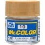 Mr Hobby Mr. Color 19 - Sandy Brown (Semi-Gloss/Aircraft) - 10ml