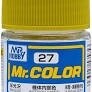 Mr Hobby Mr. Color 27 - Interior Green (Semi-Gloss) - 10ml