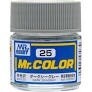 Mr Hobby Mr. Color 25 - Dark Seagray (Semi-Gloss/Aircraft) - 10ml
