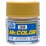 Mr Hobby Mr. Color 39 - Flat Dark Yellow - Sandy Yellow - 10ml