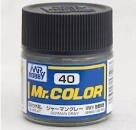 Mr Hobby Mr. Color 40 - German Gray (Flat/Tank) - 10ml