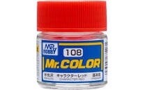 Mr Hobby Mr. Color 108 - Character Red (Semi-Gloss/Primary) - 10ml