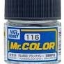Mr.Color 116 Rlm66 Black Gray