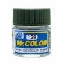 Mr Hobby Mr. Color 136 - Russian Green (2) - 10ml (Flat/Tank) - 10ml