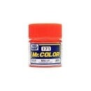 Mr. Hobby Mr. Color 171 Paint - Gloss Fluorescent Red