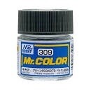 Mr Hobby Mr. Color 309 - Green FS34079 (Semi-Gloss) - 10ml