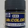 Mr Hobby Mr. Color 333 Extra Dark Seagray BS381C 640 (Semi-Gloss/Aircraft) - 10ml