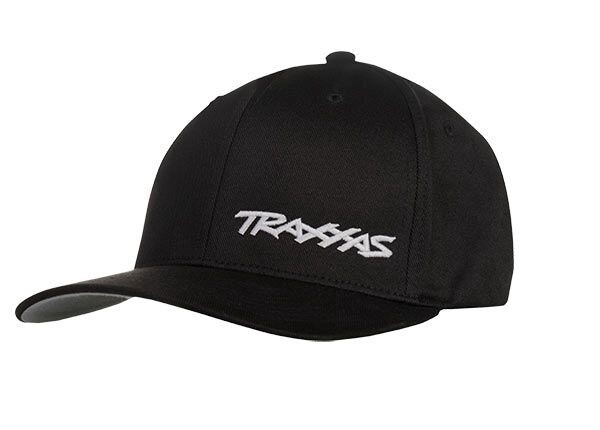 FLEX HAT CURVE BILL BLK/WHT SM