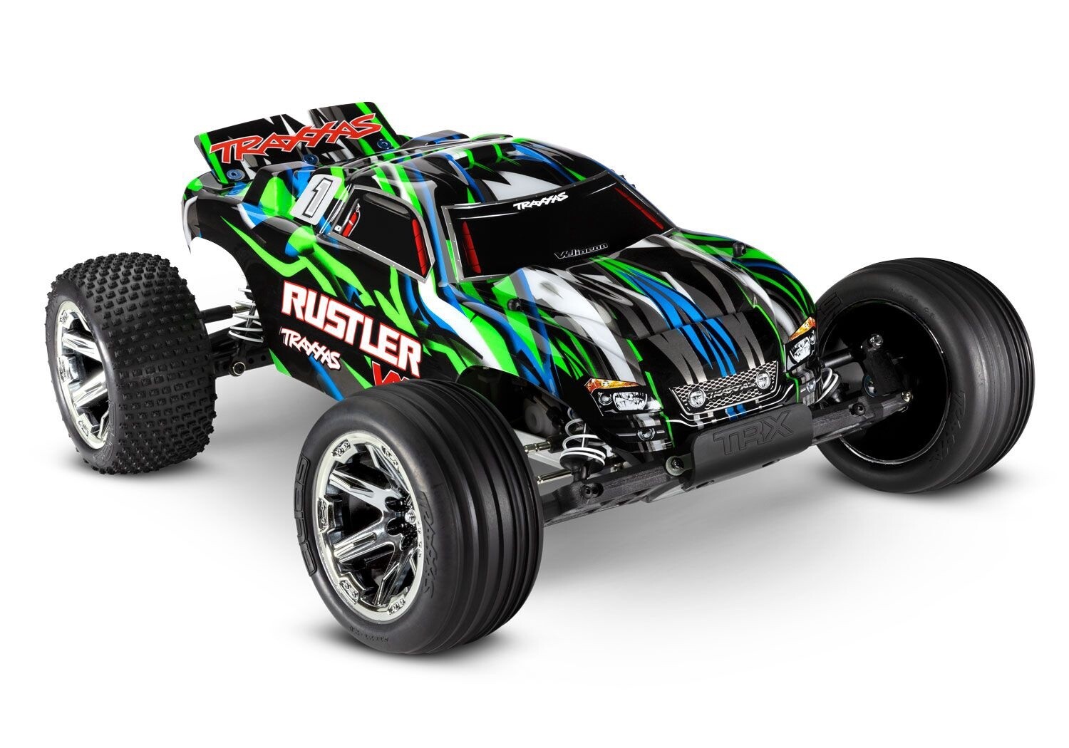 RUSTLER 2WD VXL W/ MAGNUM 272R RTR, Colour: Green