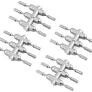 DS Racing Drift Element Scale Lug Nuts (Silver) (24) (Long)