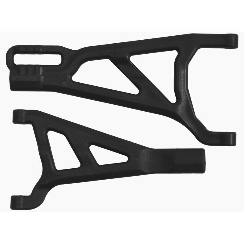 RPM70372 Black Front Left A-arms for the Traxxas Summit REVO