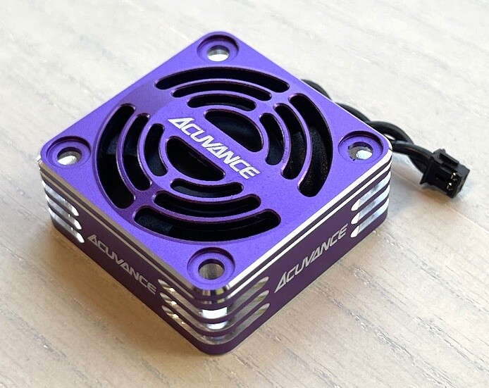 Acuvance REY-STORM High RPM Fan, Colour: Purple