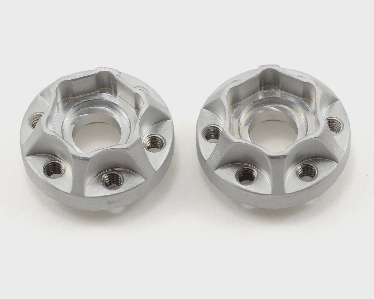 SLW 350 Hex Hub Set (Silver) (2) (0.350&quot; Width)