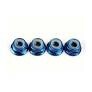 Traxxas 5mm Aluminum Flanged Wheel Nuts TRA4147X