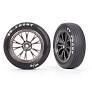 Traxxas 9474A Drag Slash Weld Wheels and Mickey Thompson Tires