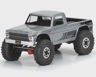 1/10 1967 Ford F-100 Clear Body 12.3&quot; (313mm) Wheelbase Crawlers