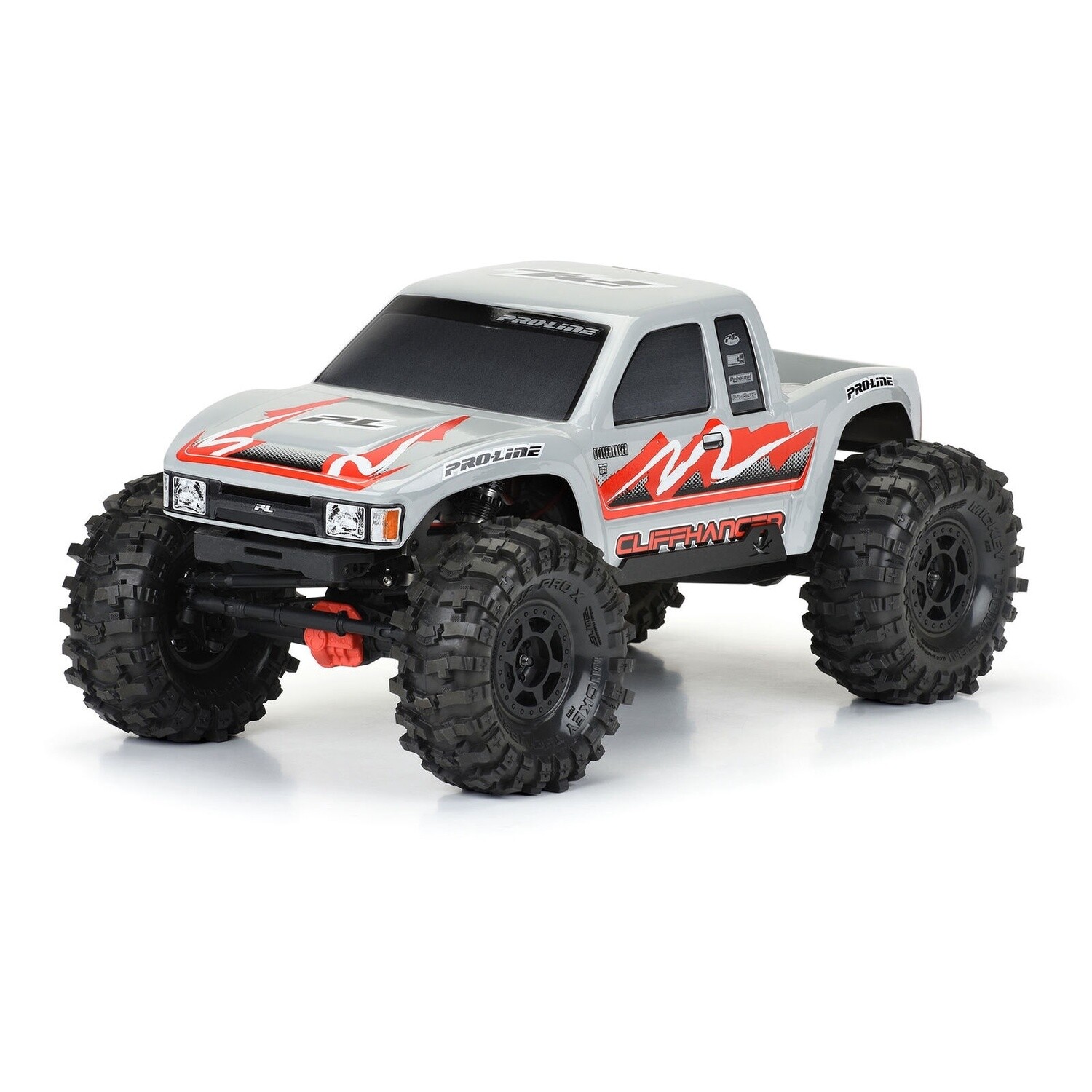 PRO356614 Pro-Line 1/10 Cliffhanger HP Tough-Color Gray Body 12.3” (313mm) WB Crawlers