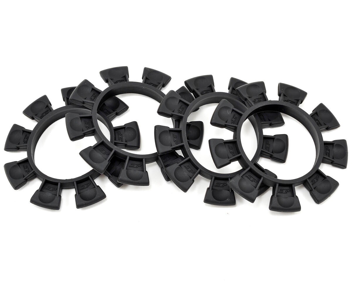 JCO2212-2 JConcepts &quot;Satellite&quot; Tire Glue Bands (Black)
