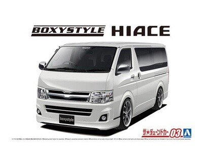 AOS-05895 Aoshima 1/24 boxystyle TRH200V HIACE SUPER GL &#39;10 Toyota