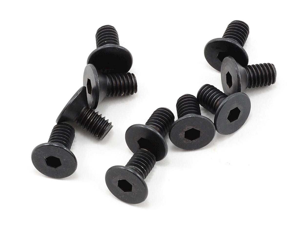PTK-H-2301 4x8mm &quot;High Strength&quot; Flat Head Screws (10)