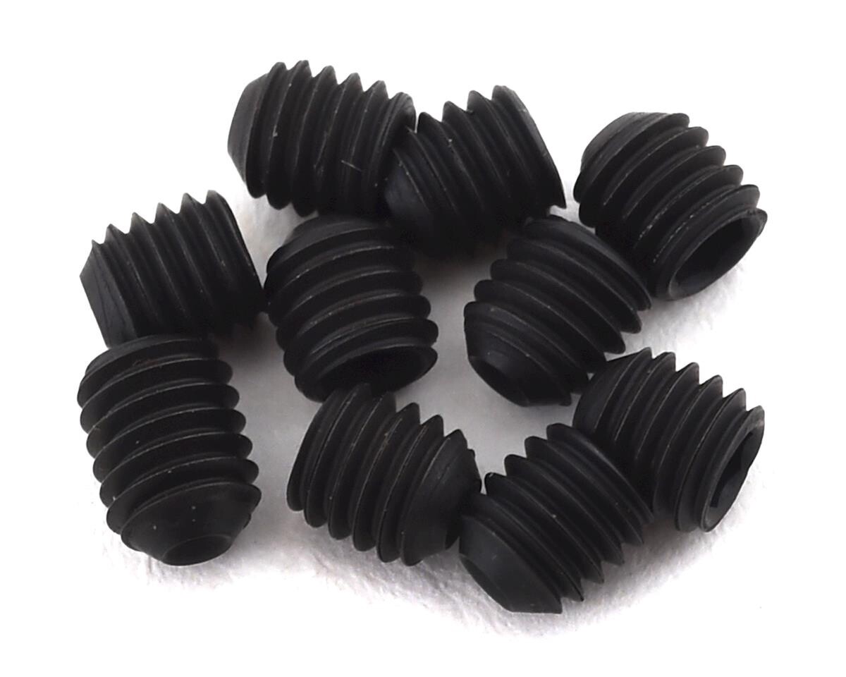 PTK-H-4001 3x4mm &quot;High Strength&quot; Cup Style Set Screws (10)