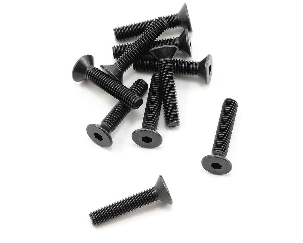 PTK-H-2308 4x20mm &quot;High Strength&quot; Flat Head Screws (10)