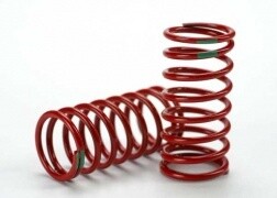 Spring, shock (GTR) (3.5 rate green) (std. rear 90mm)