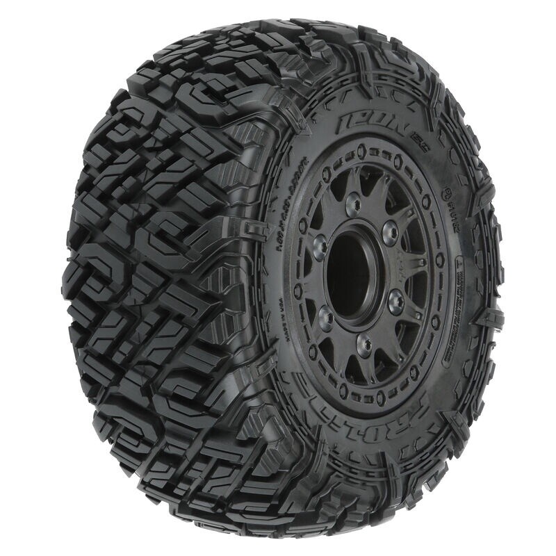 PRO1018210 1/10 Icon M2 Front/Rear 2.2&quot;/3.0&quot; SC Mounted 12mm Blk Raid (2)