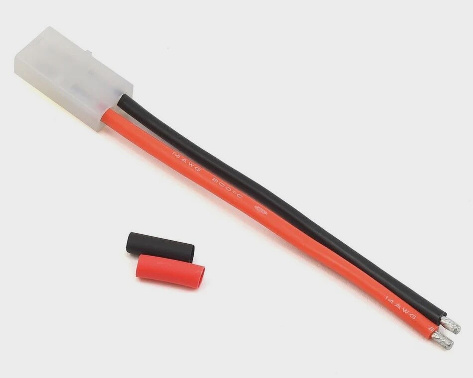 4&quot; pigtail Connector (tamiya female)(14awg)