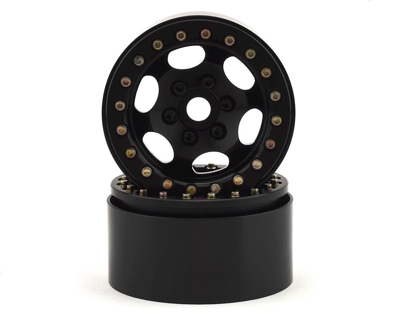 SSD00322 SSD RC 1.9"" Rugged Beadlock Wheels (Black) (2)