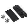 Traxxas Black Radiator for the Unlimited Desert Racer, 8421