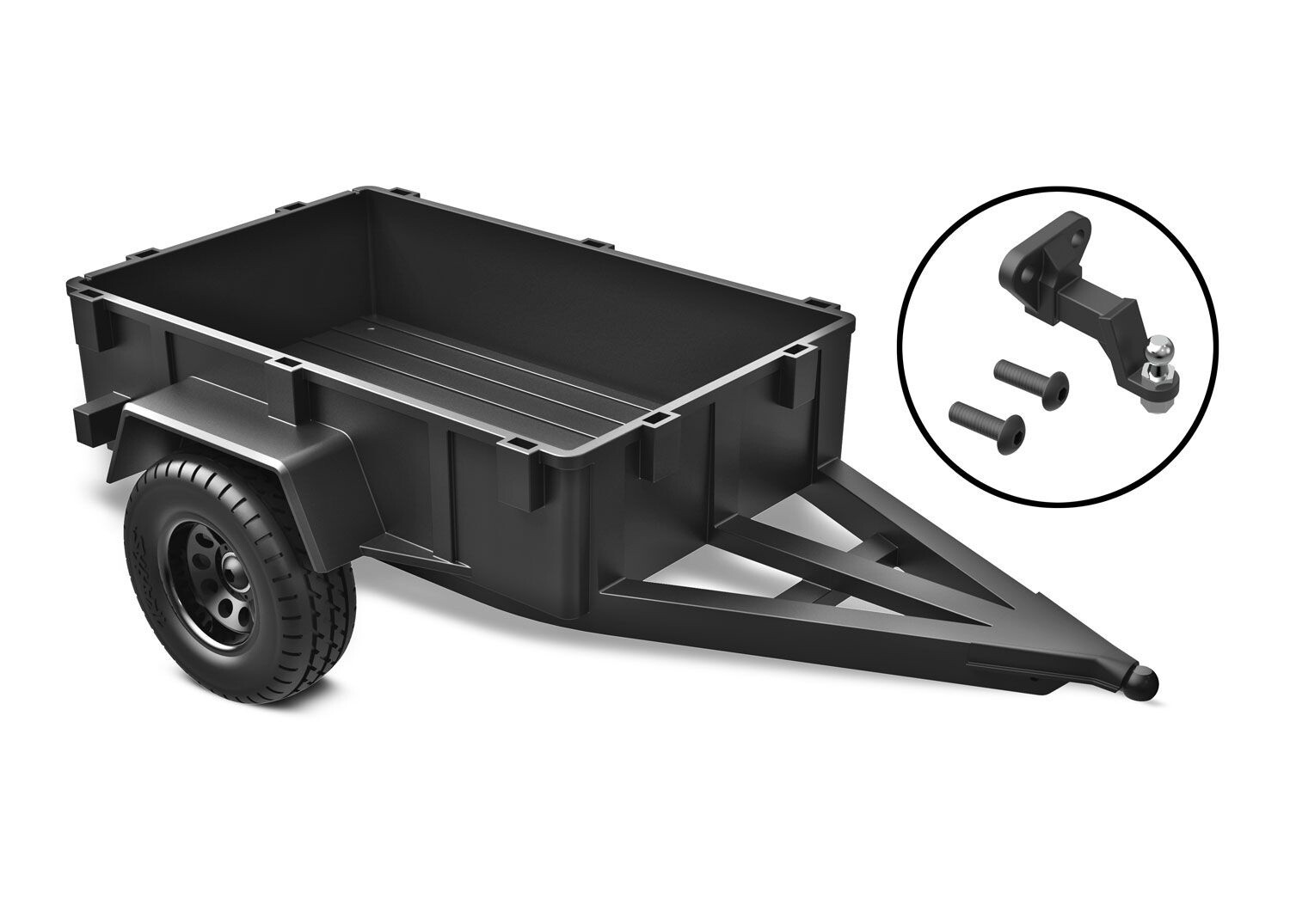TRA9795 UTILITY TRAILER/HITCH/SPACERS