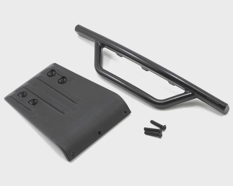 RPM80952 RPM Traxxas Slash Front Bumper &amp; Skid Plate (Black)
