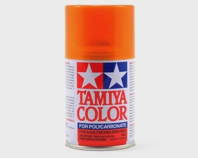 TAM86043 Tamiya PS-43 Translucent Orange Lexan Spray Paint (100ml)