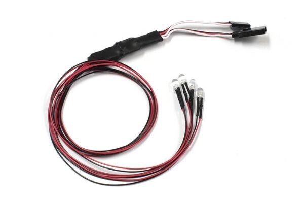 KYO97054-4R-B LED Light Unit (5mm/4 Bulbs/L=400/Red)